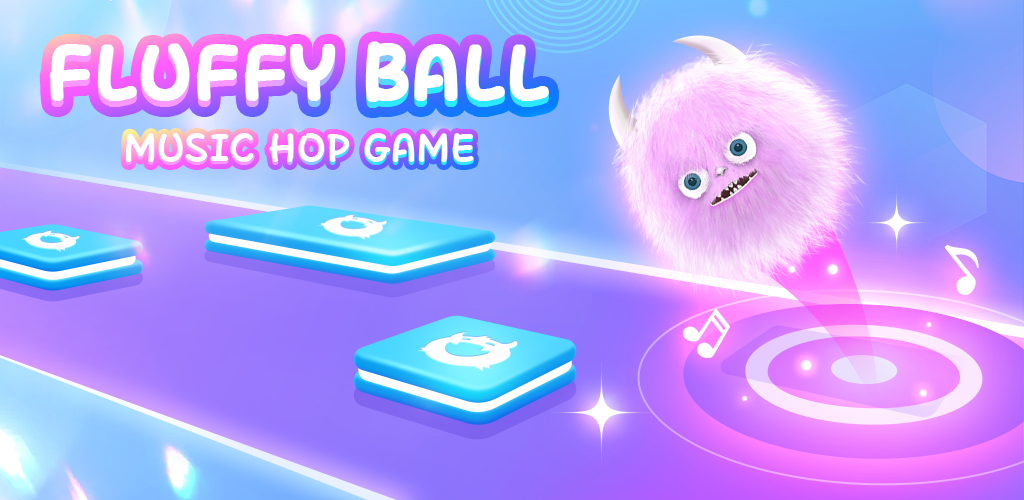 Banner of Fluffy Ball: Music Hop Game 