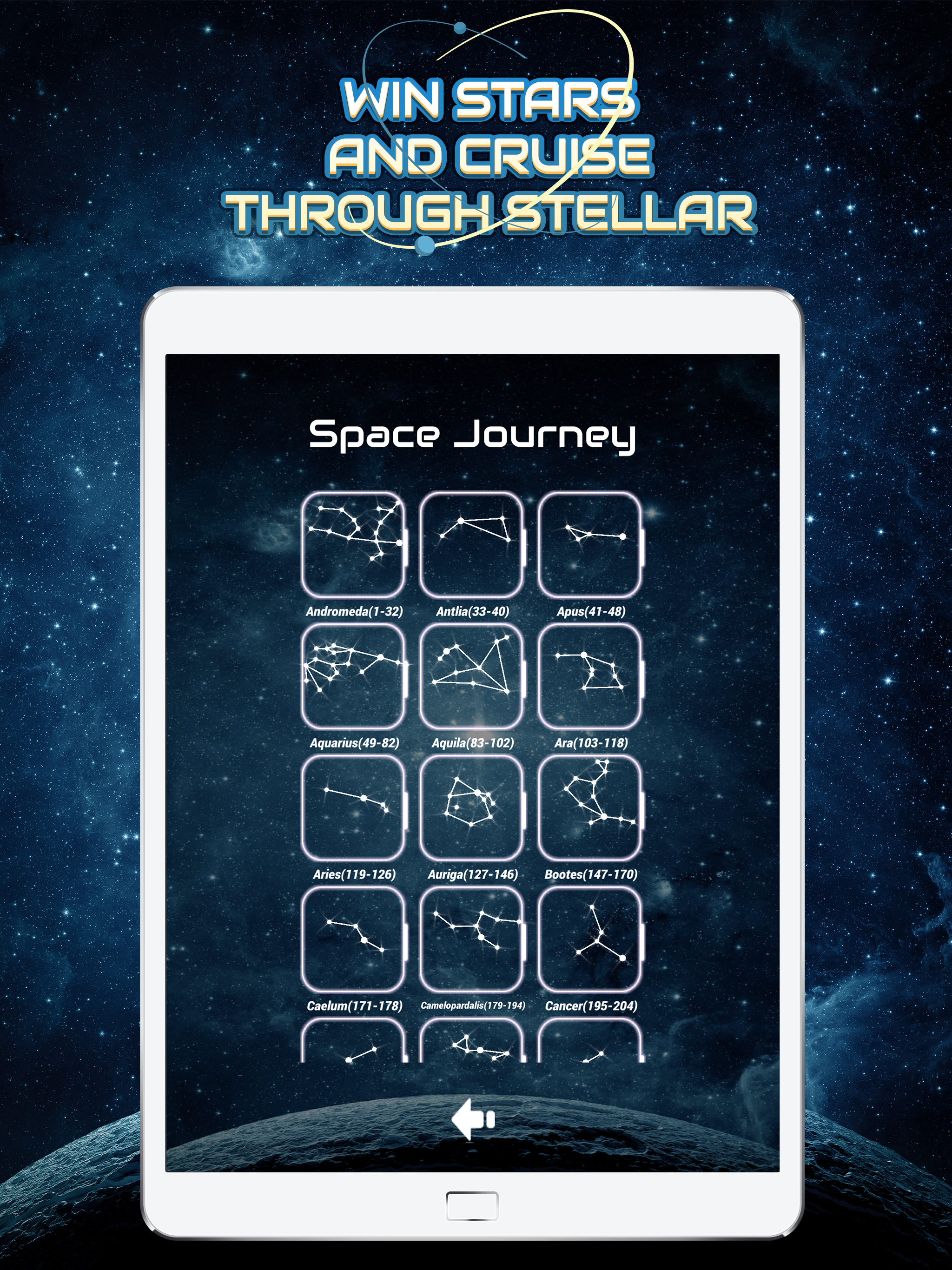 Скриншот игры Word Stellar - Addictive Crossword Puzzle Game