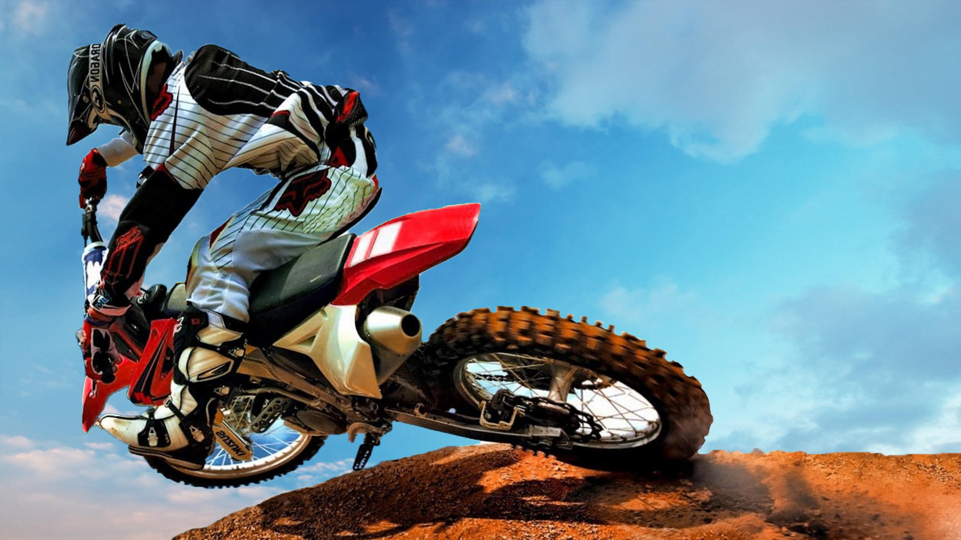 Screenshot of Dirt Bike Racing Games 3D