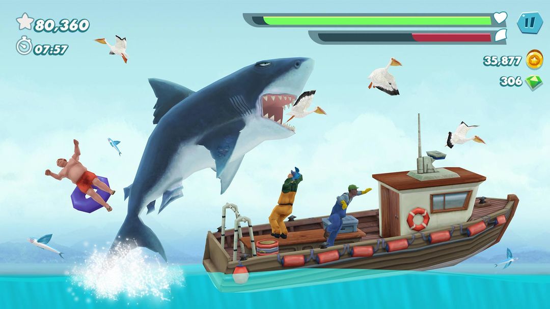 Screenshot of Hungry Shark Evolution