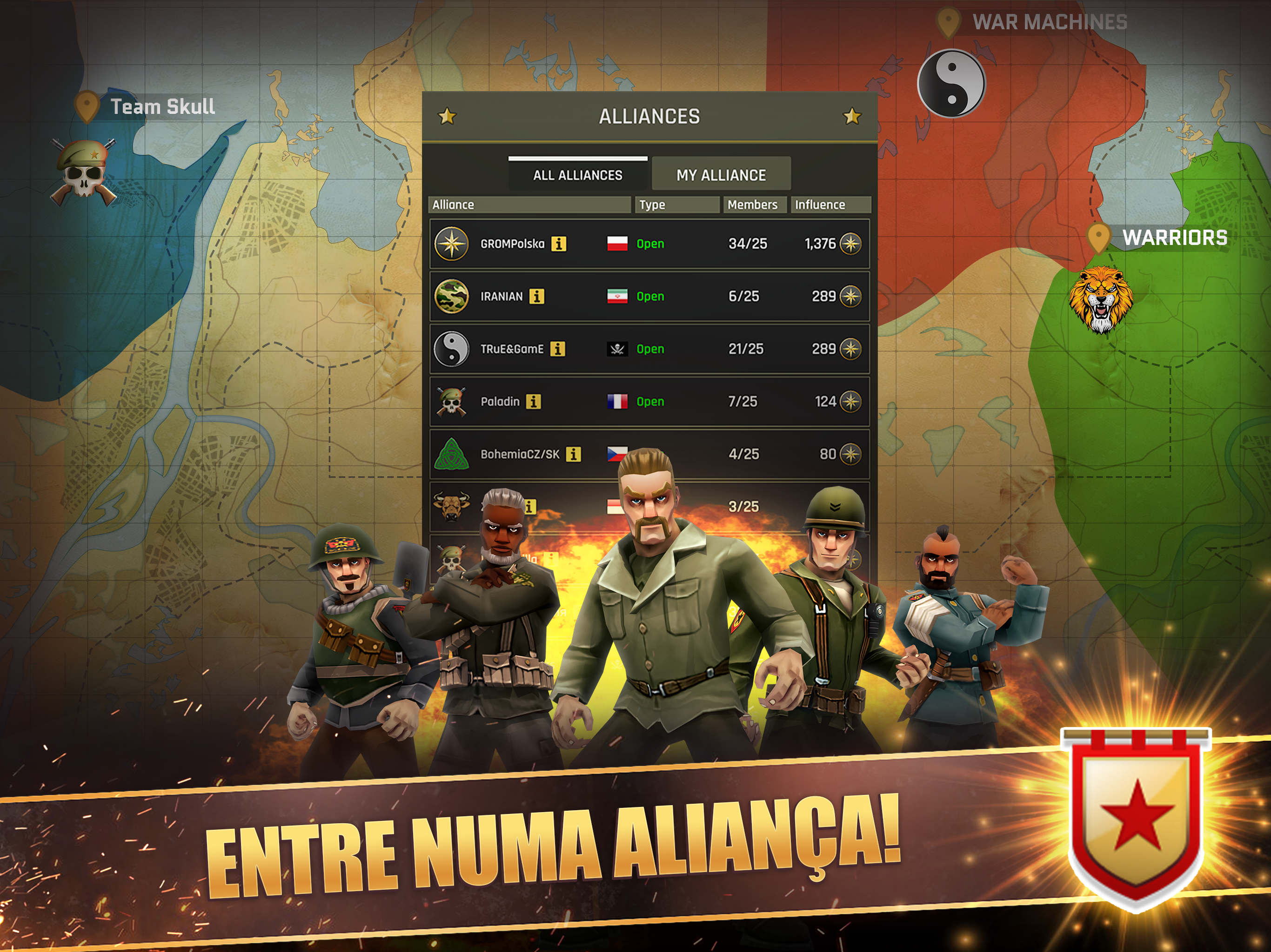 Captura de Tela do Jogo Last War: Shelter Heroes