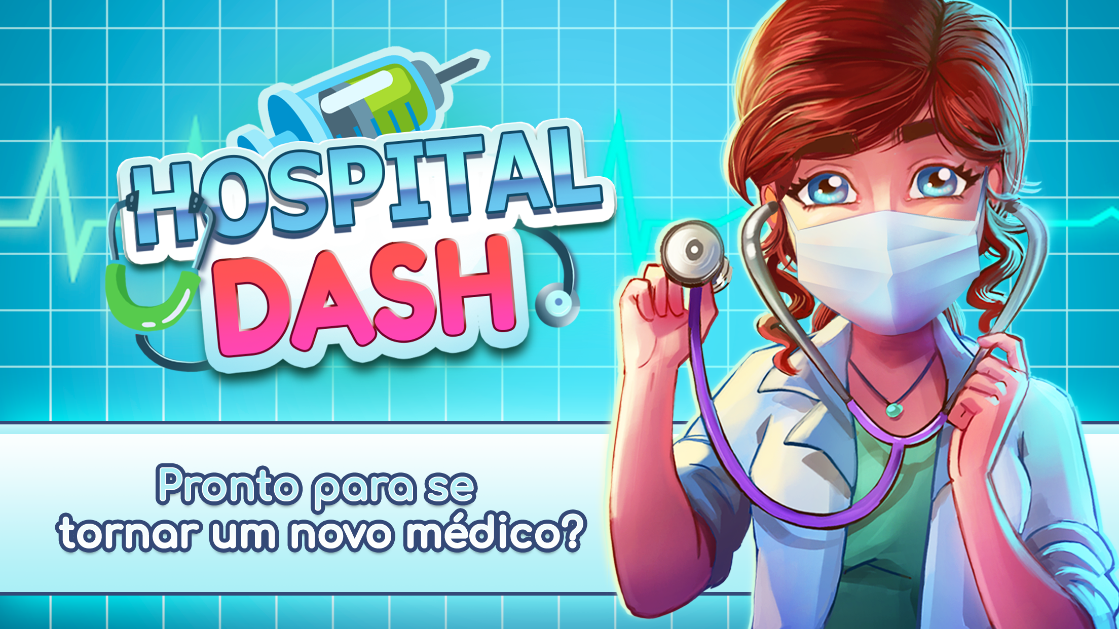 Captura de Tela do Jogo Hospital Dash Tycoon Simulator