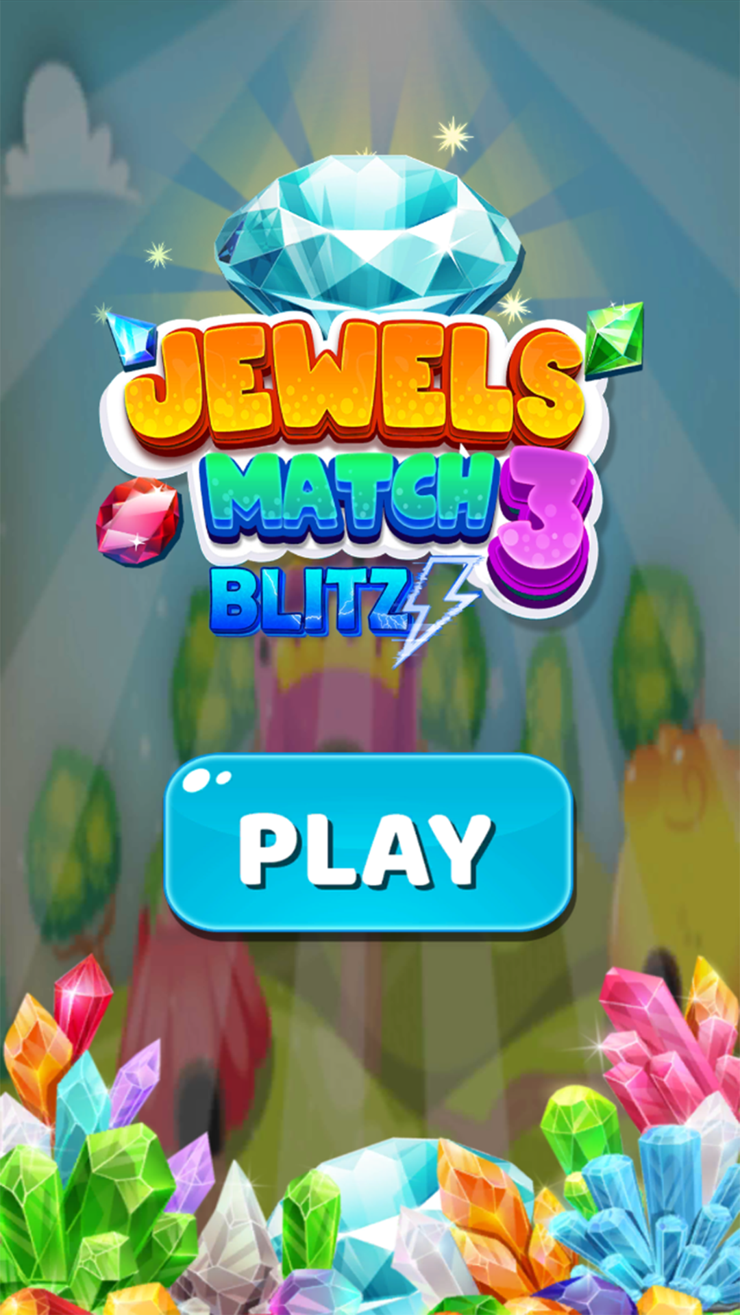 Jewels Match Blitz Game Screenshot