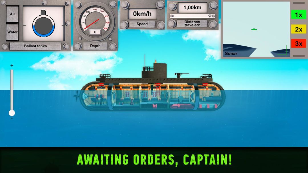 핵 잠수함 : 핵전쟁 - Sumbarine Inc 게임 스크린 샷