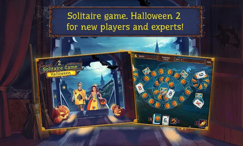 Solitaire game Halloween 2遊戲截圖
