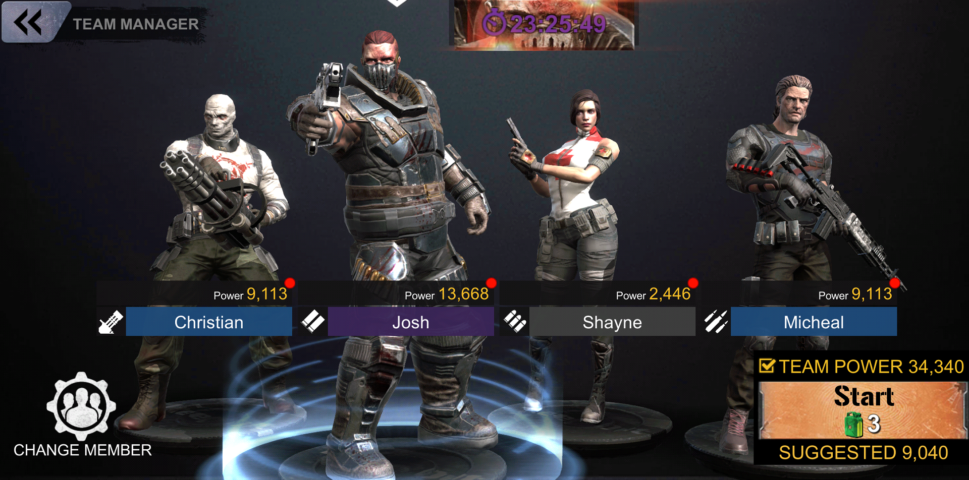 Dead Warfare: RPG Gun Games Game Screenshot