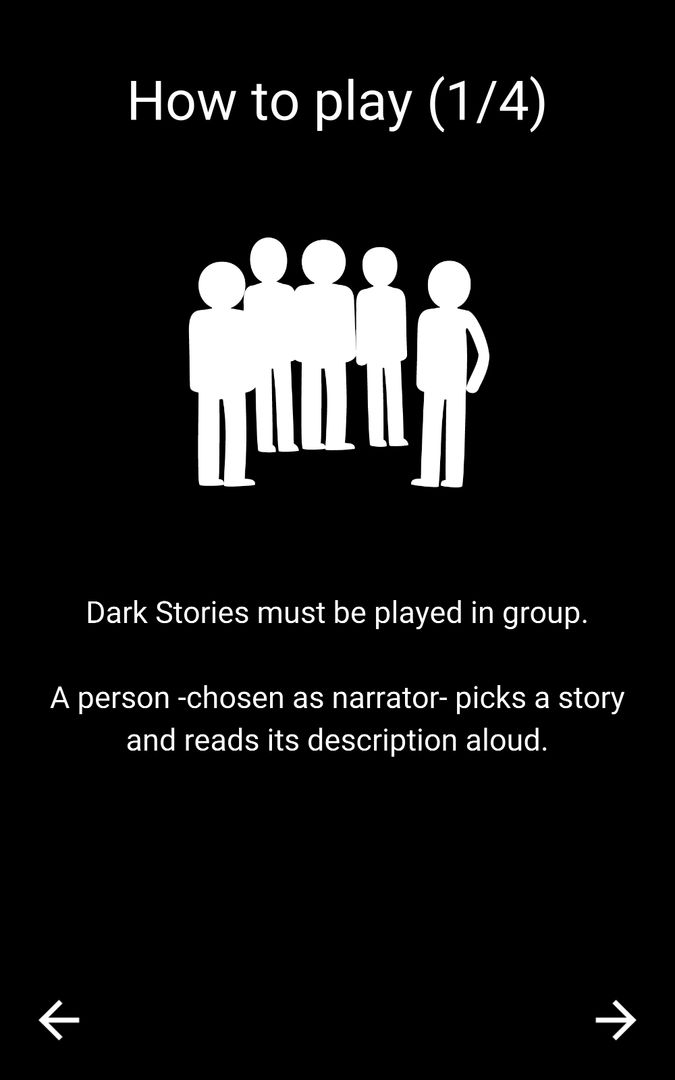 Screenshot of Dark Stories