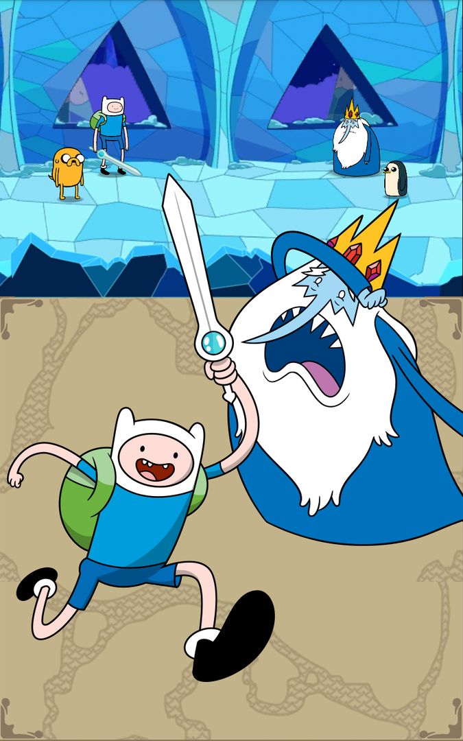 Adventure Time Puzzle Quest screenshot game