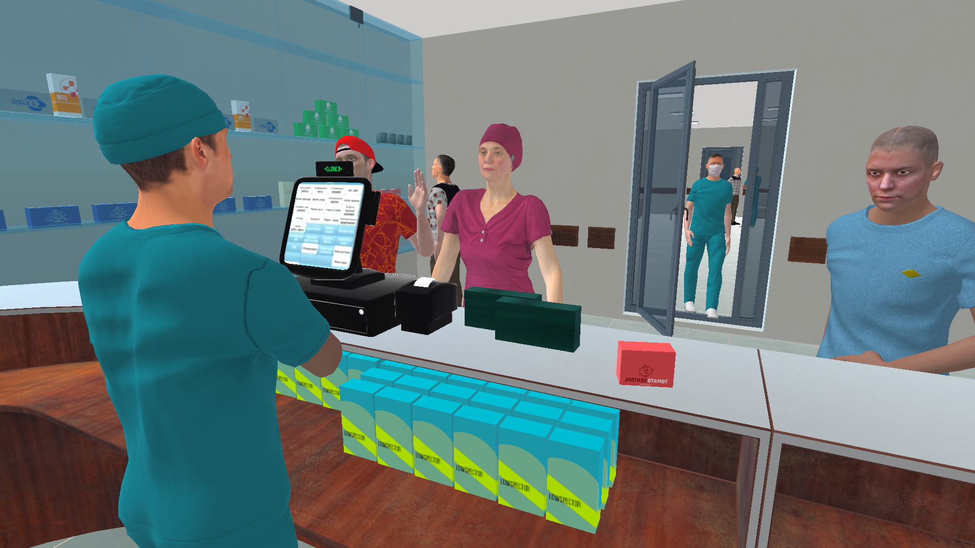 Captura de Tela do Jogo Virtual Nurse Simulator Games