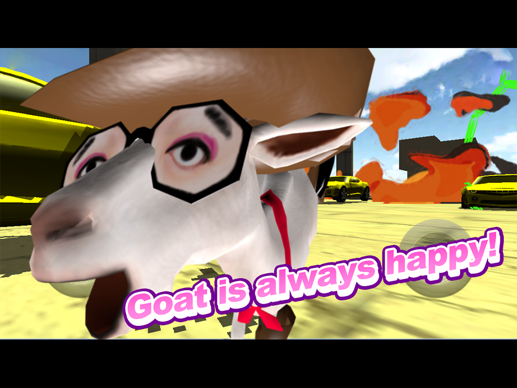 Drone with Goat Simulator Game Screenshot