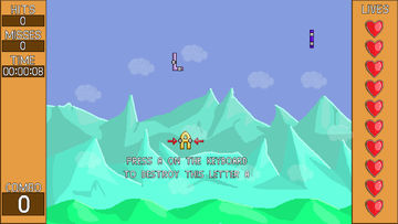 Destroy All Letters ภาพหน้าจอเกม