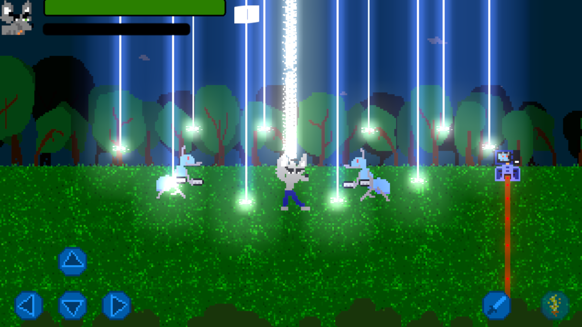 Screenshot of Beat Match to Pass