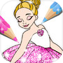 Biểu tượng của Ballet Color Glitter for Girls