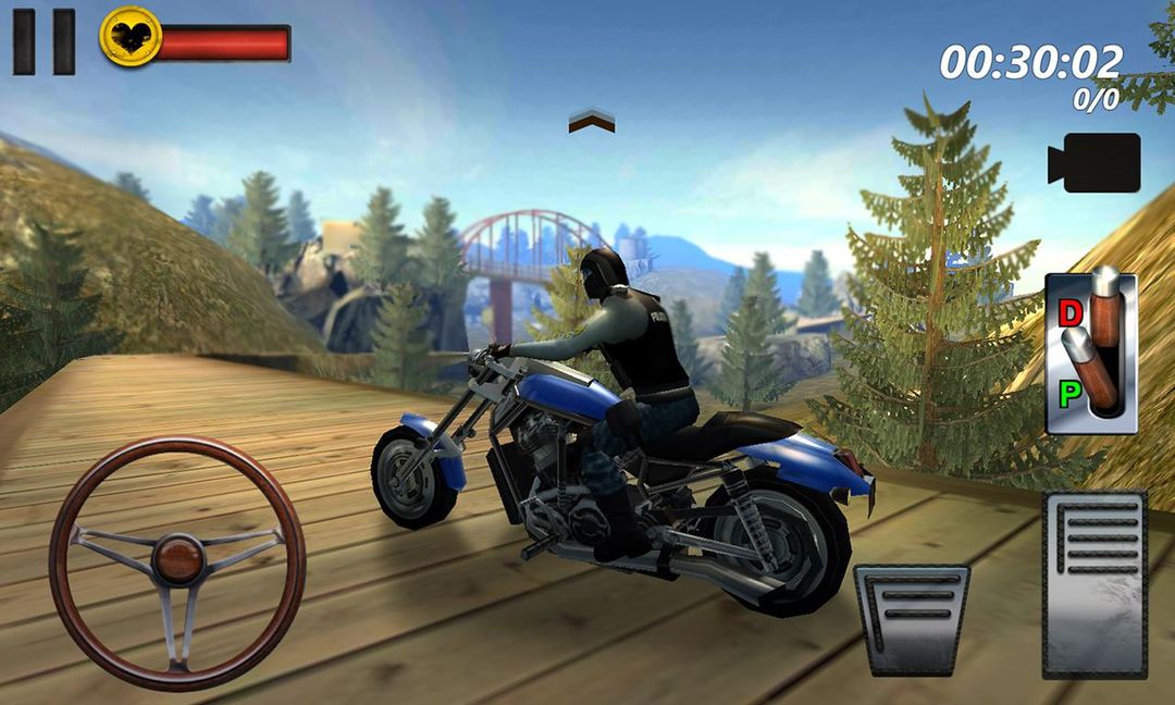 Motorcycle Hill Climb SIM 3D 게임 스크린 샷