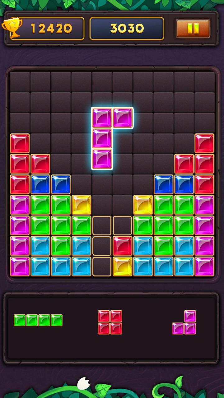 Cuplikan Layar Game Jewel Block Puzzle