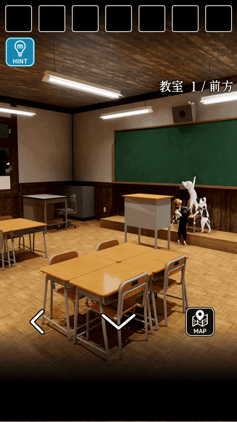 脱出ゲーム　猫様の学び舎からの脱出 Game Screenshot