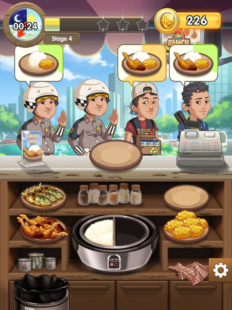Warung Chain: Go Food Express screenshot game