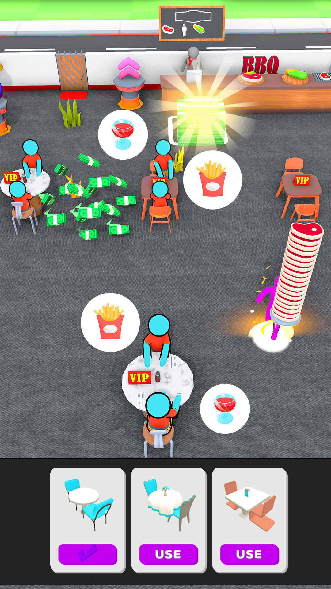 Screenshot 2 of Idle Burger Shop: Cafe Tycoon 
