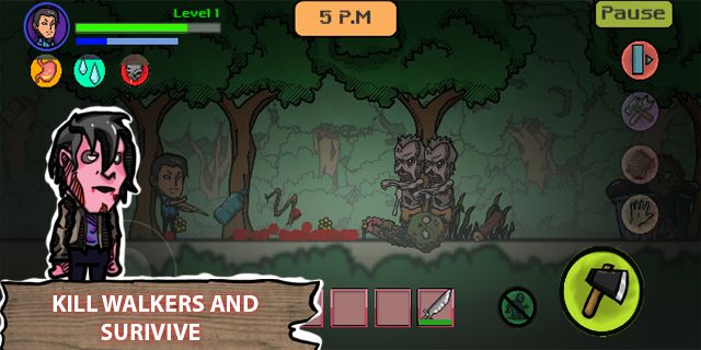 One last day to die: Survival 2D screenshot game