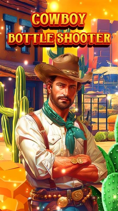 Cowboy Bottle Shooter Game Screenshot