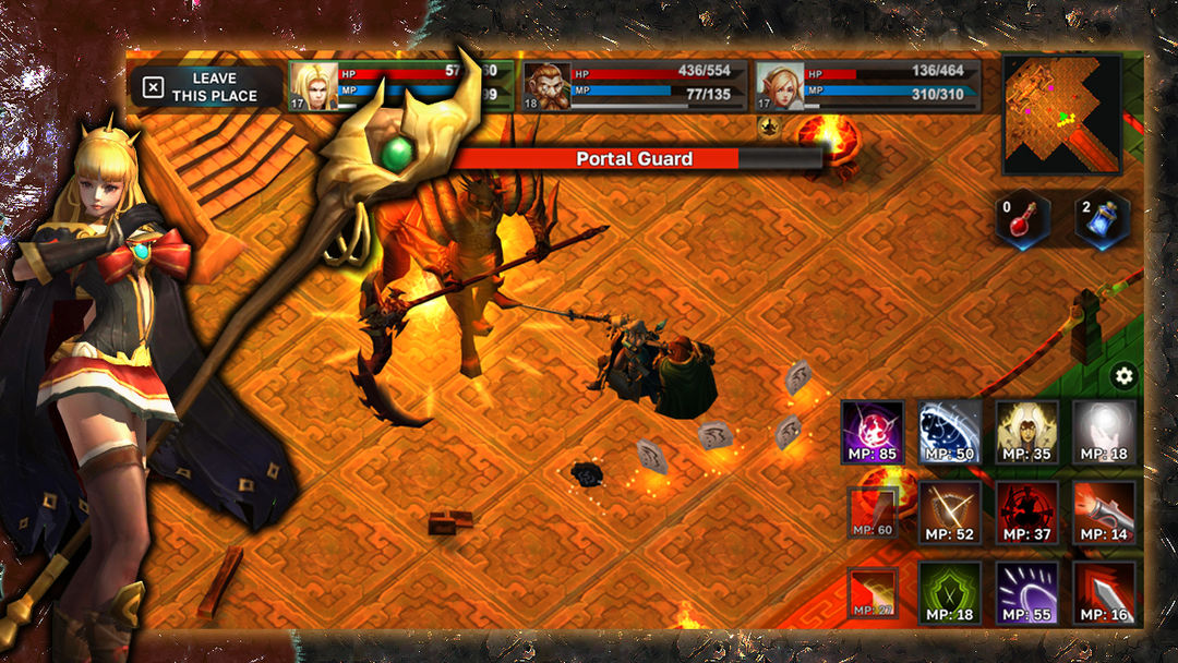 Fantasy Heroes: Action RPG 3D screenshot game