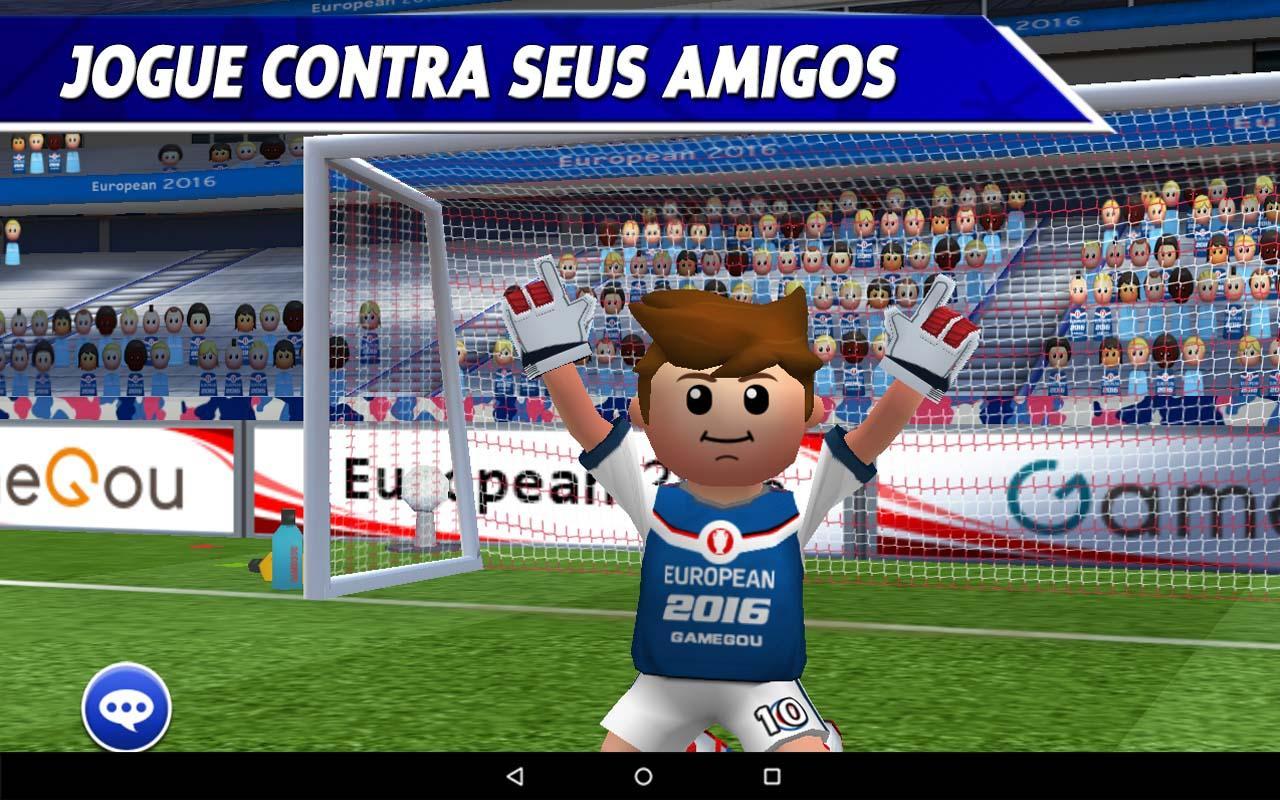 Captura de Tela do Jogo Perfect Kick - futebol