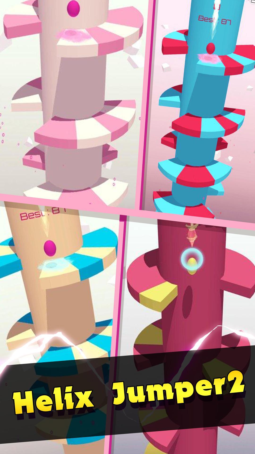 BraveWorld - Helix Jumper Game Screenshot