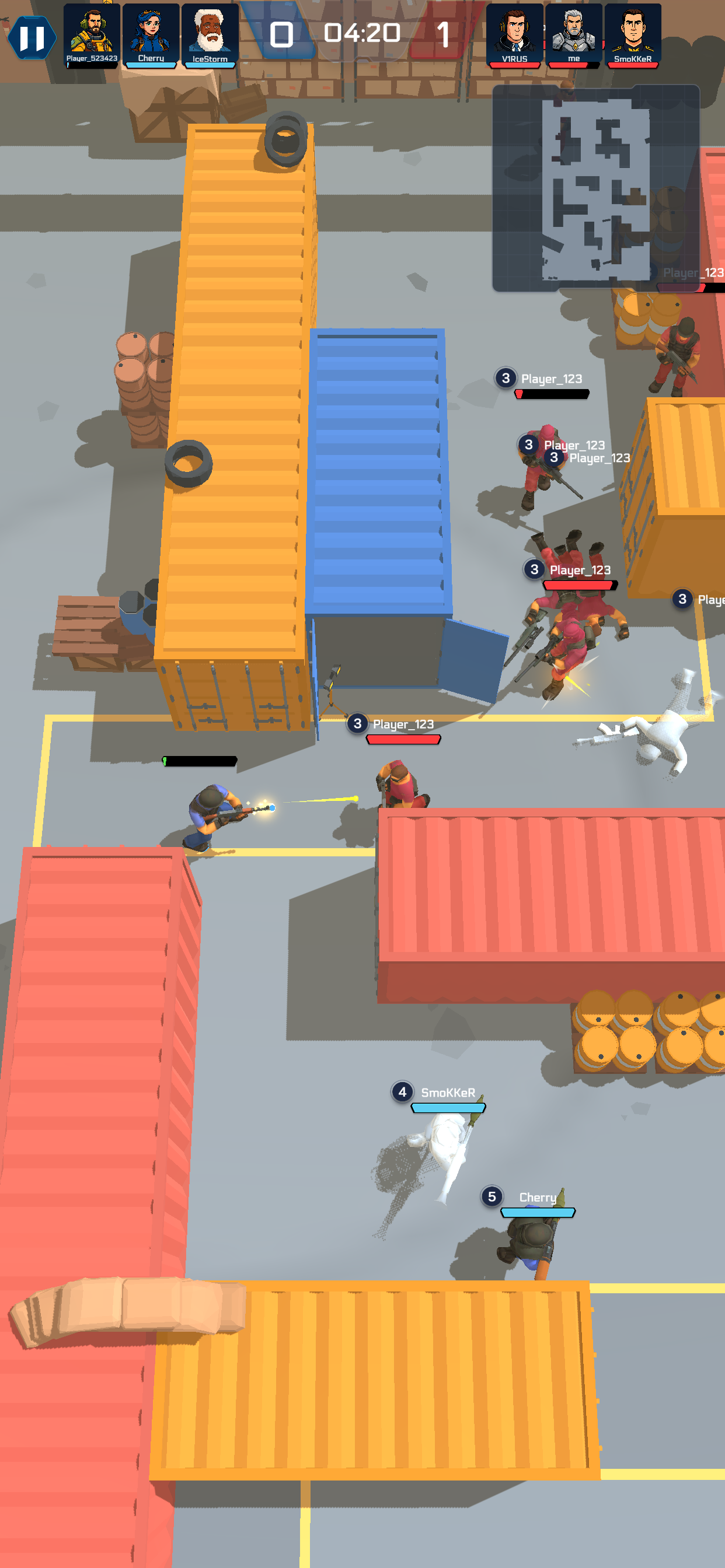 Rush Arena Game Screenshot