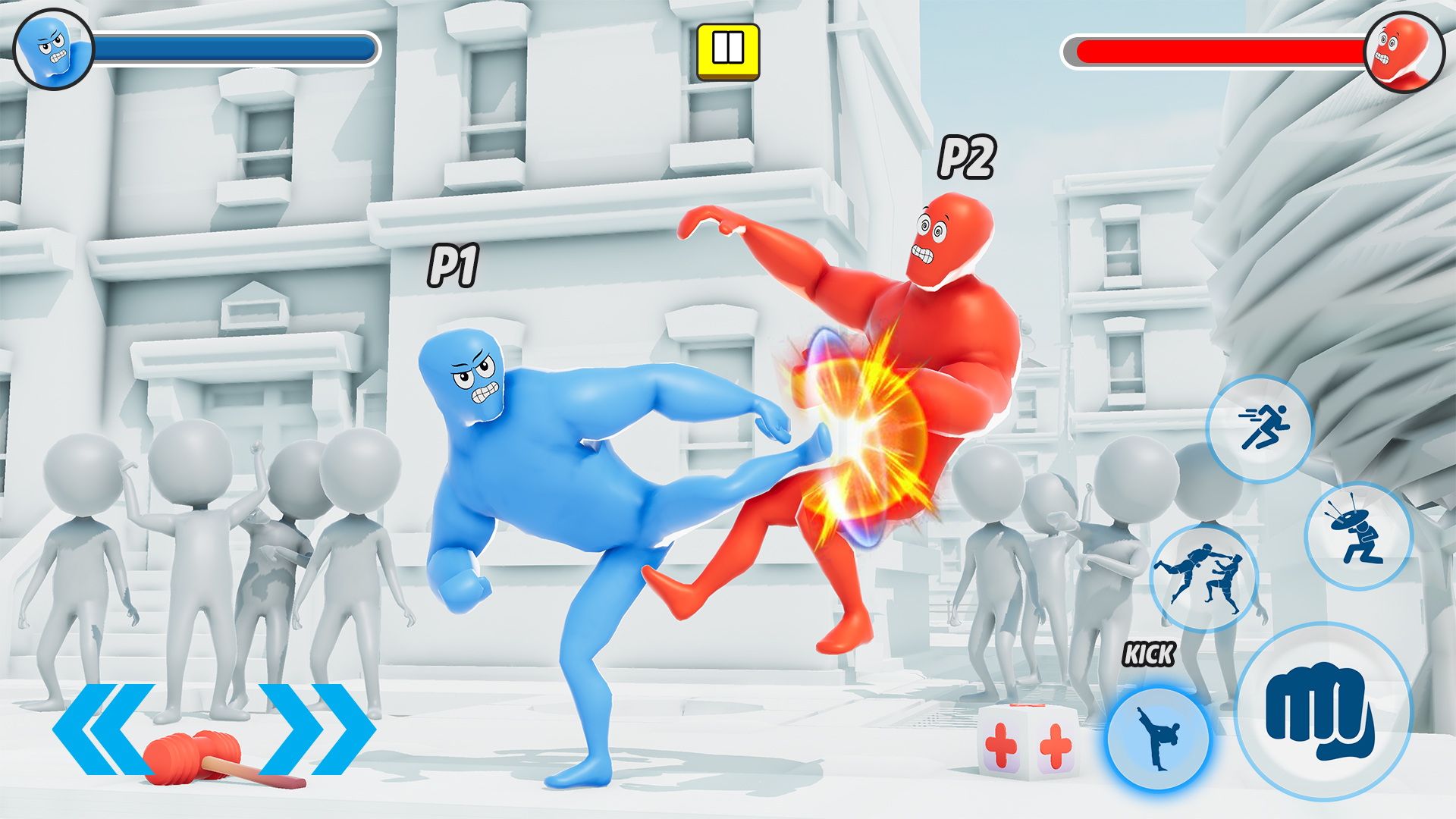 Скриншот игры Stickman Fighter Ragdoll Fight