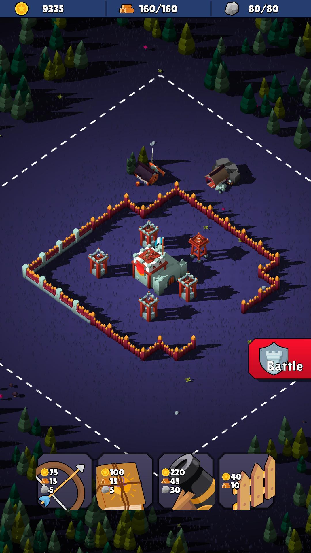 Screenshot of Defense Builder: Siege Castle