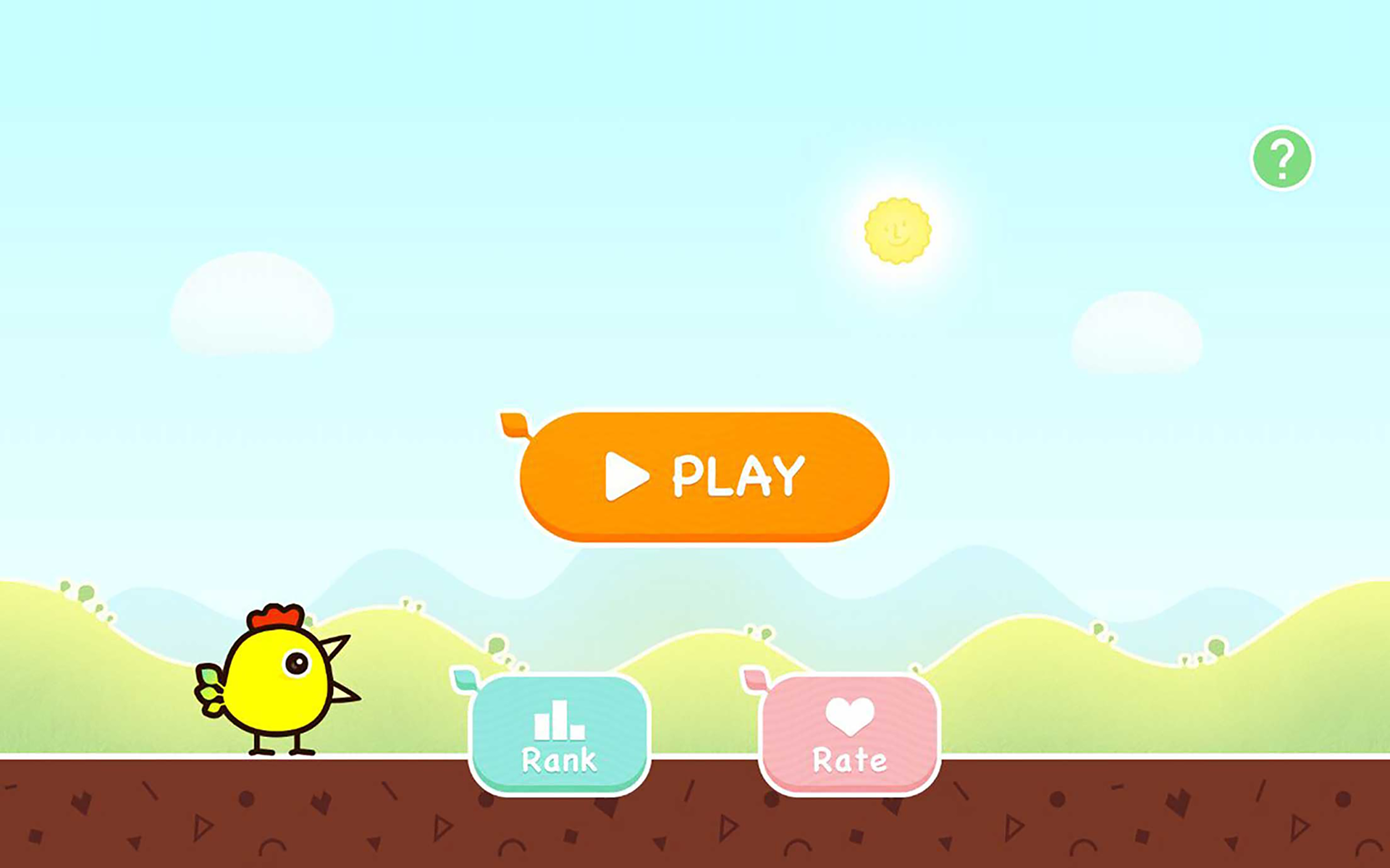Chicken Run - Happy Chick Jump Game Screenshot
