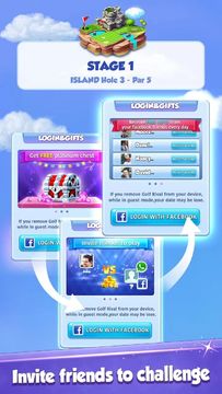 Cuplikan Layar Game Golf Rival
