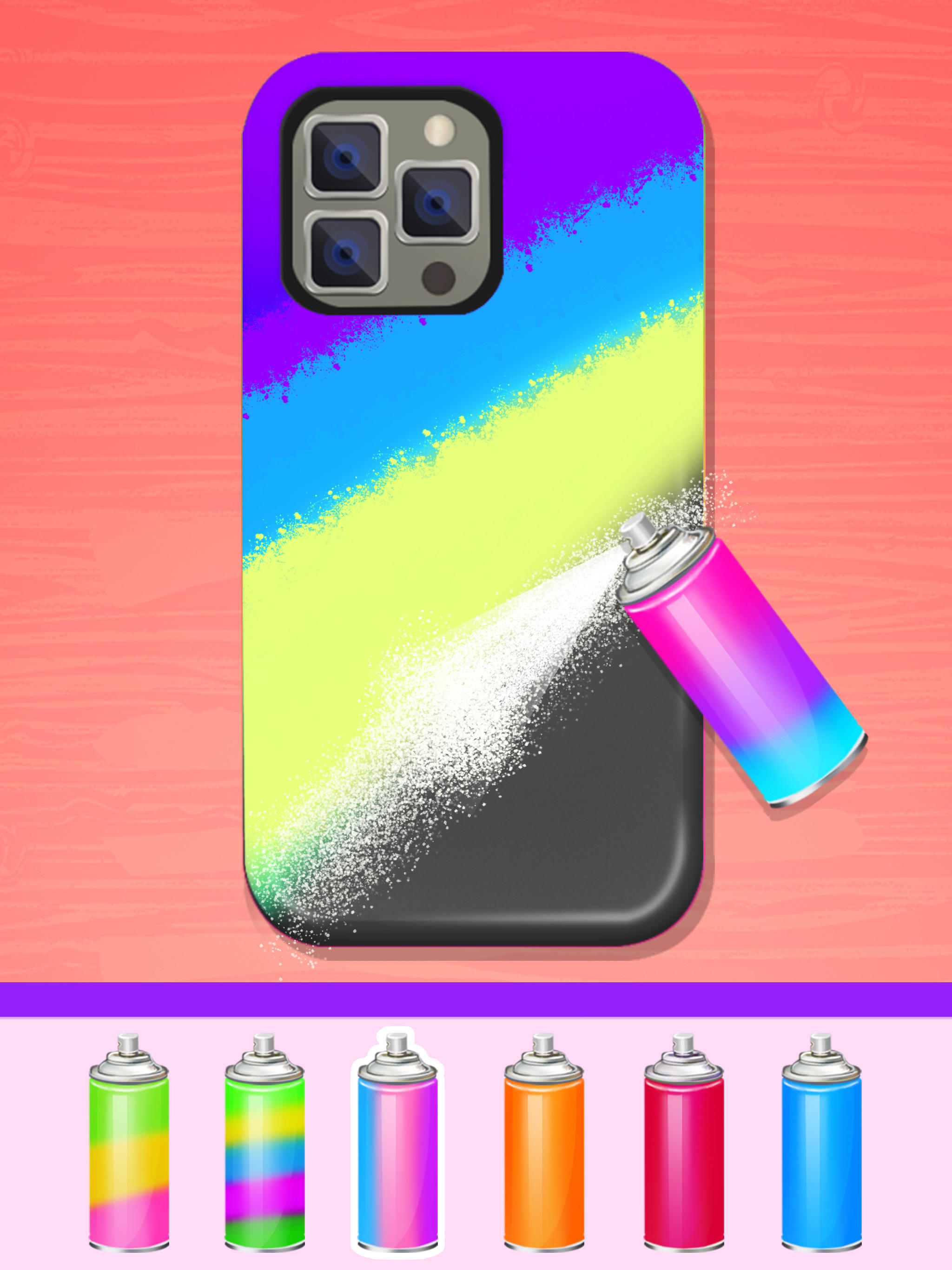 Screenshot of Phone Case DIY - Tie Dye