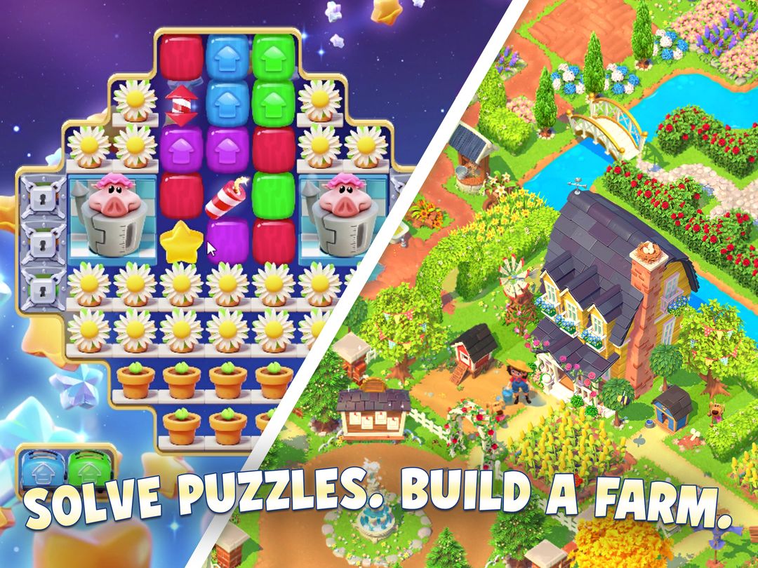 Screenshot of Hay Day Pop: Puzzles & Farms