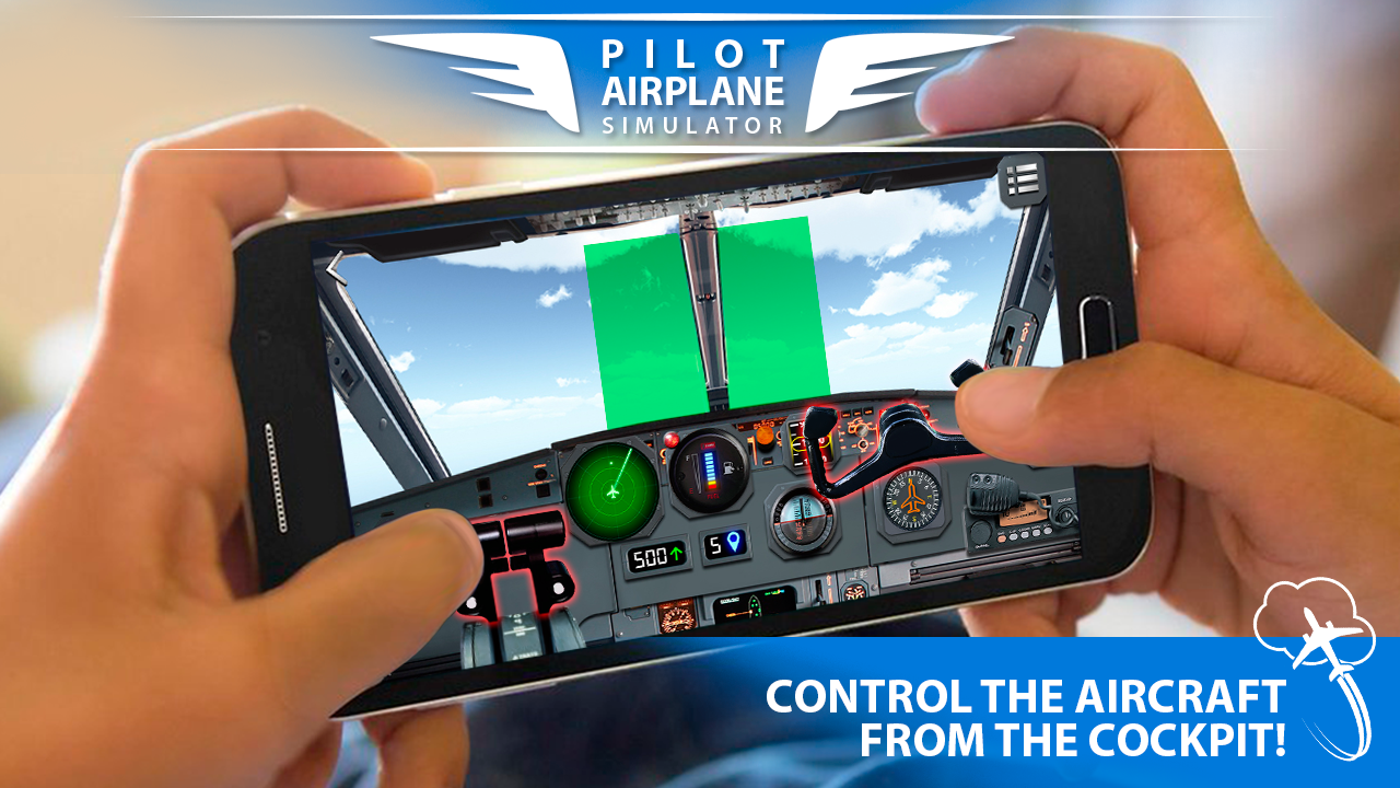 Screenshot 1 of Piloto de simulador de Avião 
