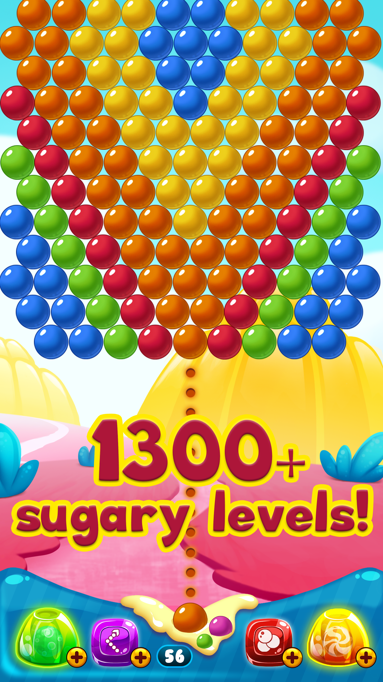 Bubble Gummy Game Screenshot
