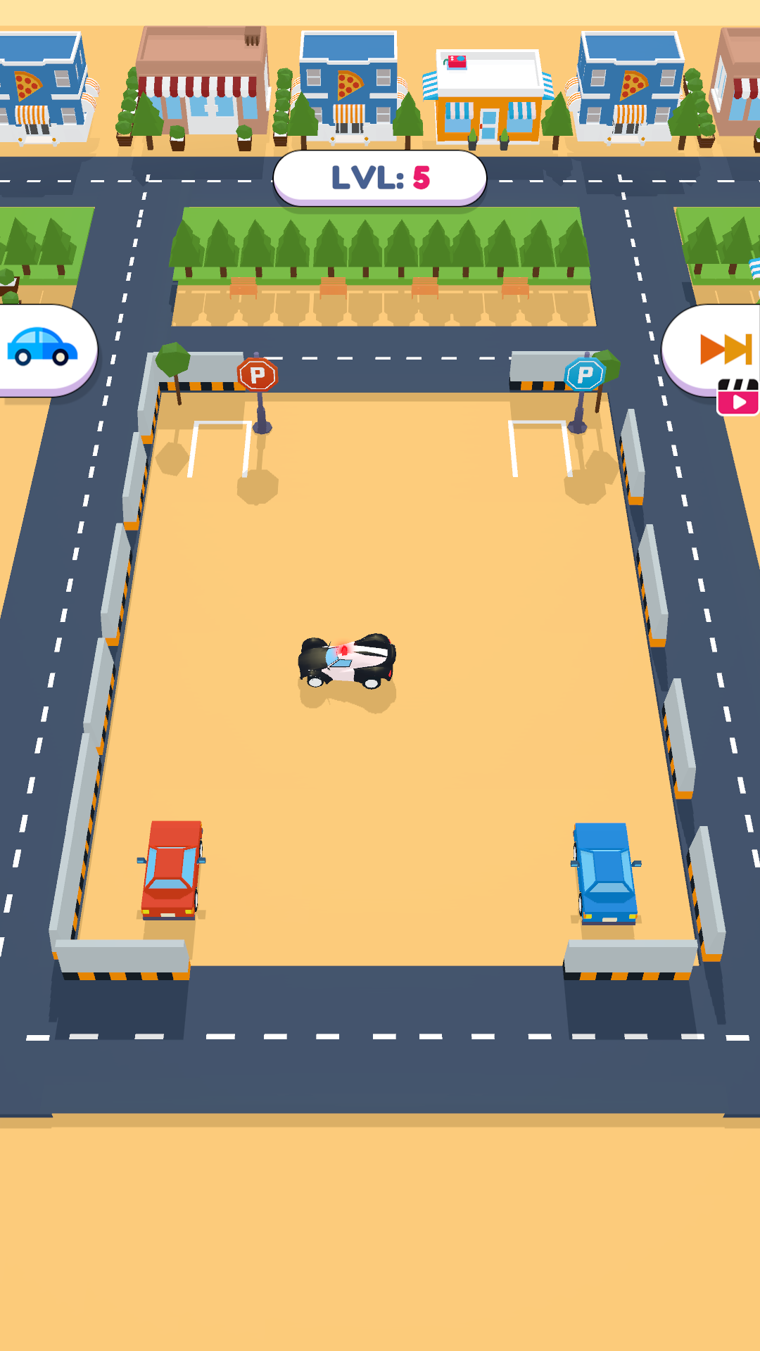 Car Park Puzzle Game Screenshot