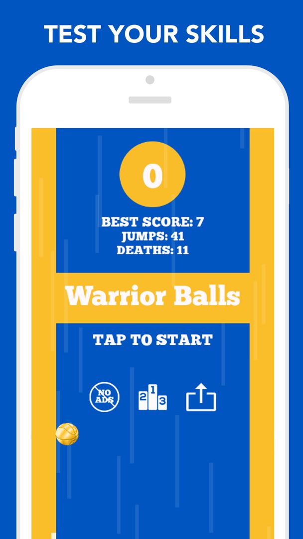 Warrior Balls 게임 스크린 샷