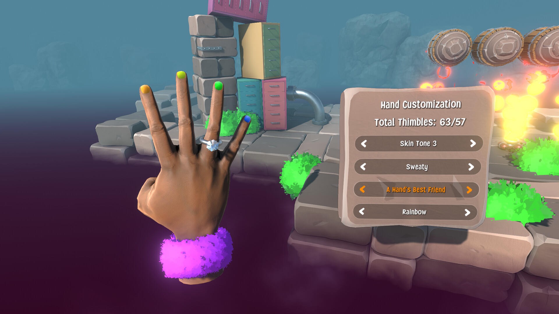 Super Adventure Hand screenshot game