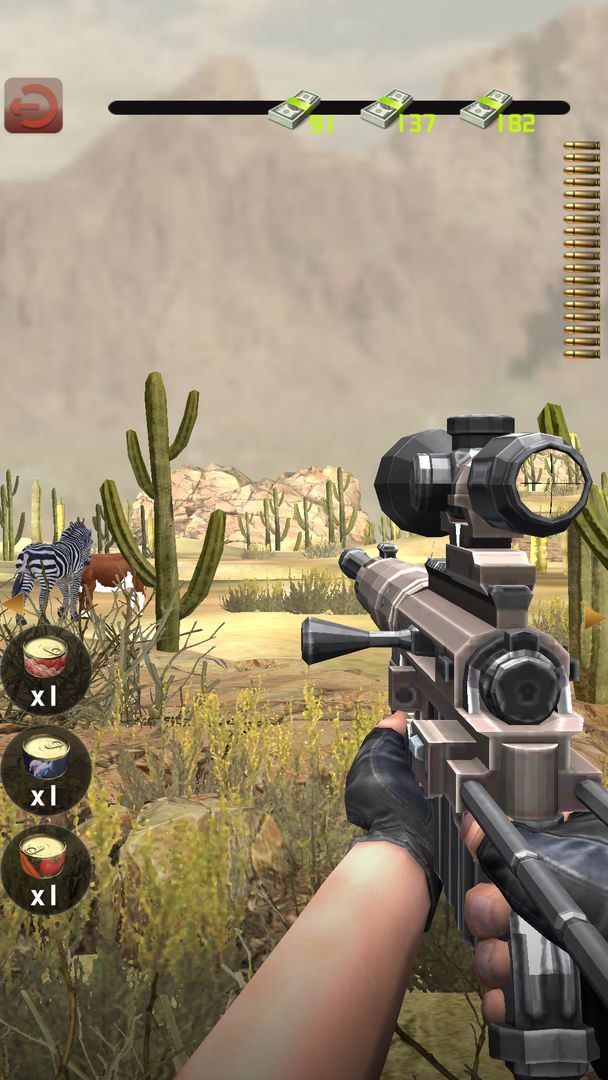 Screenshot of Hunting Deer: 3D Wild Animal Hunt Game