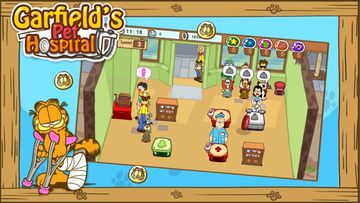 Cuplikan Layar Game Garfield's Pet Hospital