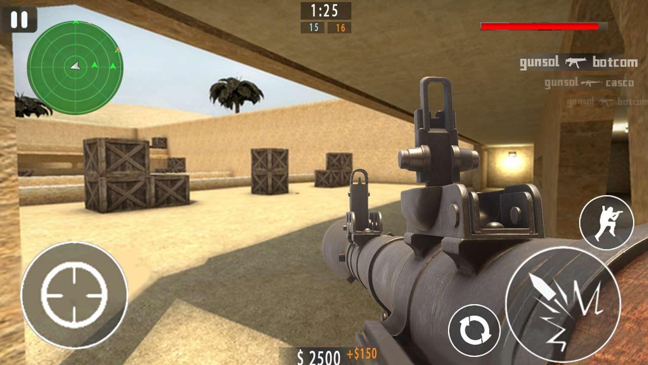 SWAT Shooter ภาพหน้าจอเกม