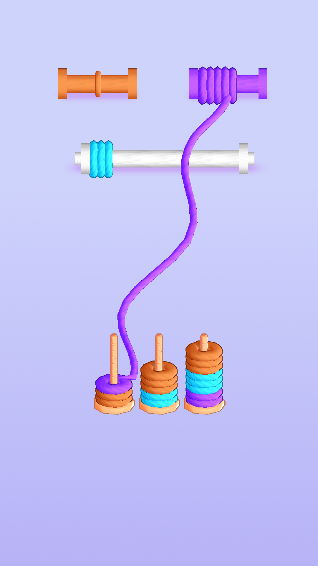 Rope Dash: Color Match Puzzle Game Screenshot