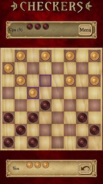 Checkers Pro Game Screenshot
