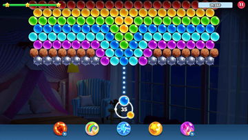 Cuplikan Layar Game Bubble Shooter