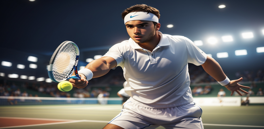 Banner of Tennis Open 2024 Sports Games 