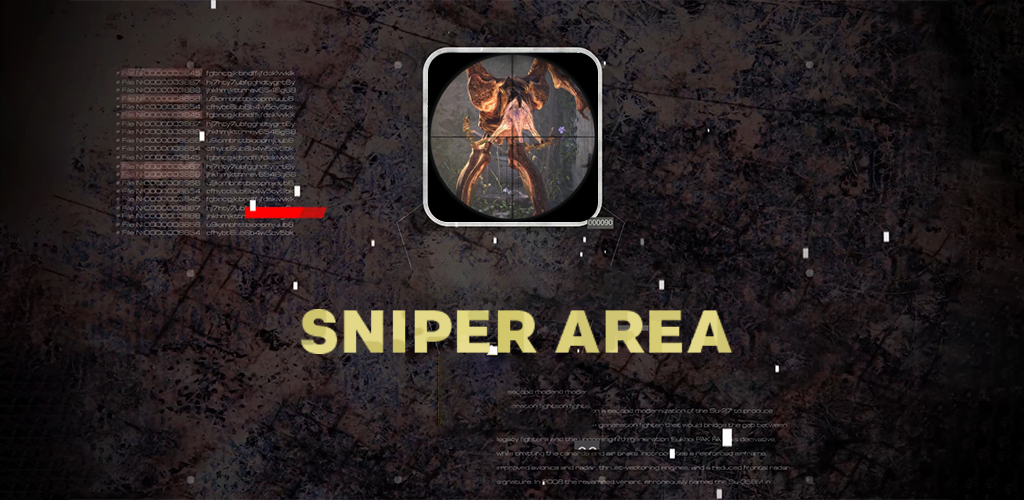 Sniper area: Monster hunt. FPS
