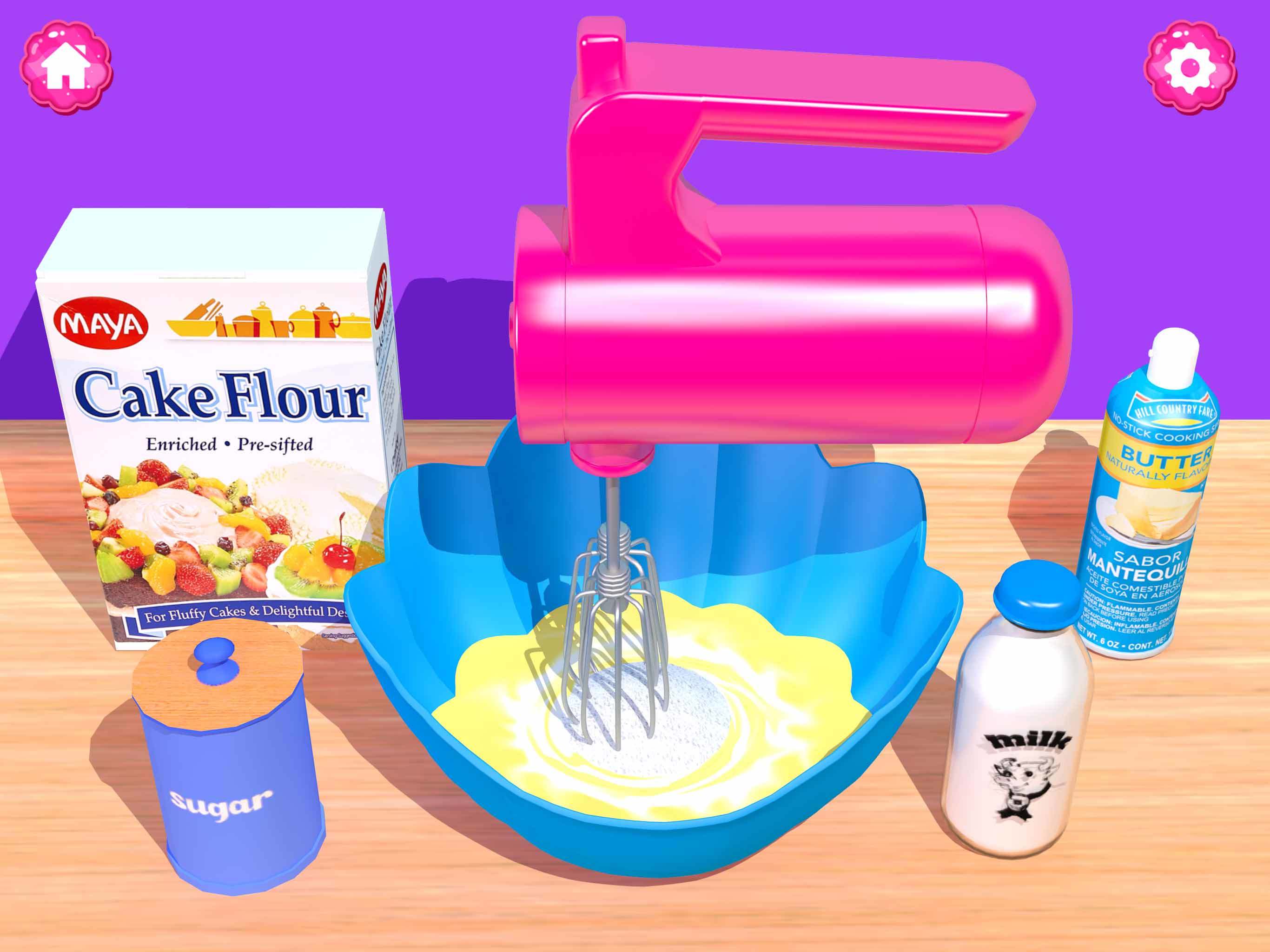 Cake Art Fun Dessert DIY Games Game Screenshot