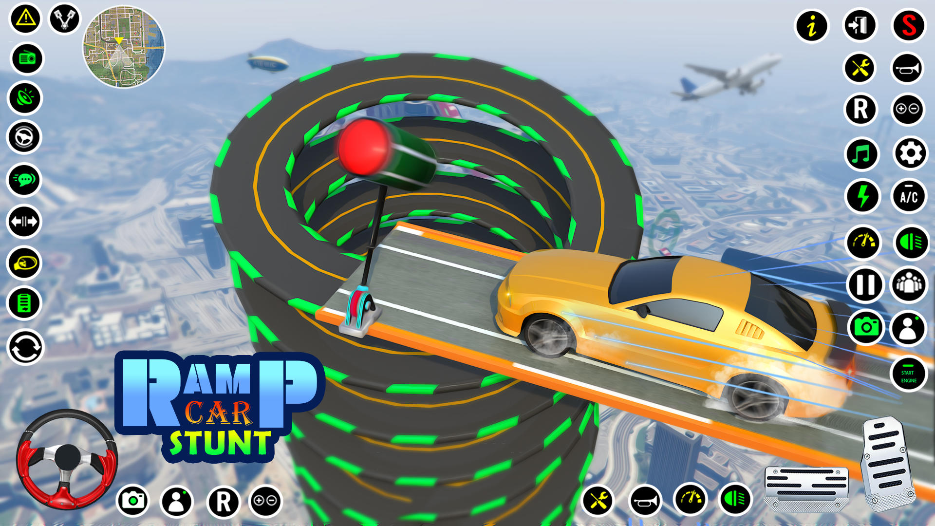 Ramp Car Stunts GT: Car Games Game Screenshot