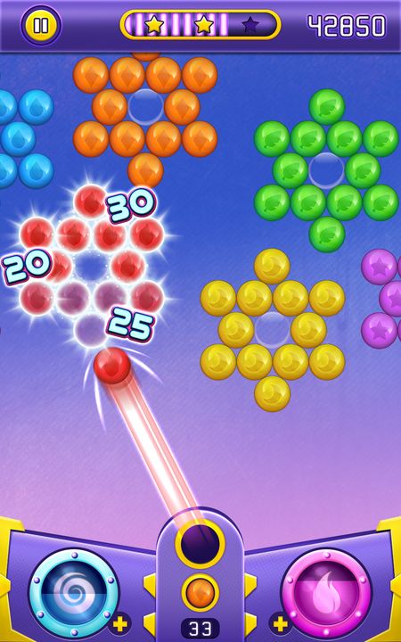 Top Bubble Shooter ゲームのスクリーンショット
